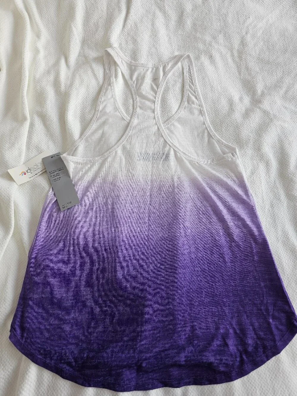 Ideology Essential Tank Size XSMALL  Color: CNCRD Glow Dip - Picture 4 of 8
